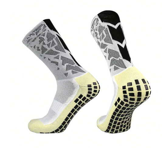 Premium Grip Socks - White